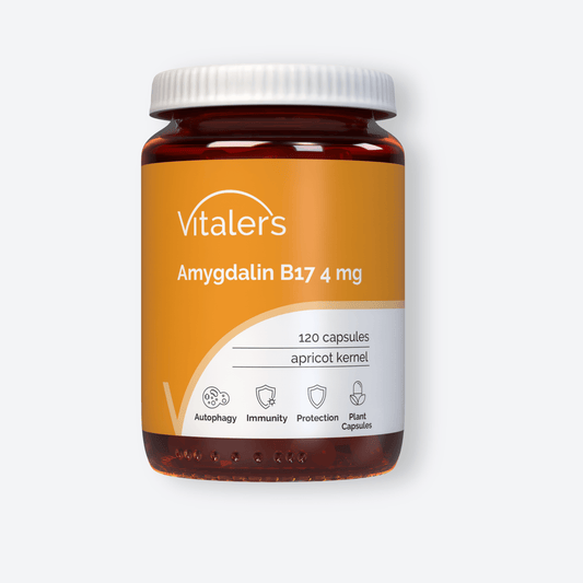 Vitaler's Ekstrakty Amigdalin B17 4 mg - 120 kapsułek