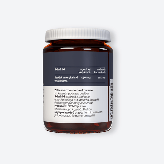 Vitaler's Ekstrakty Cascara Sagrada 450 mg - 60 kapsułek