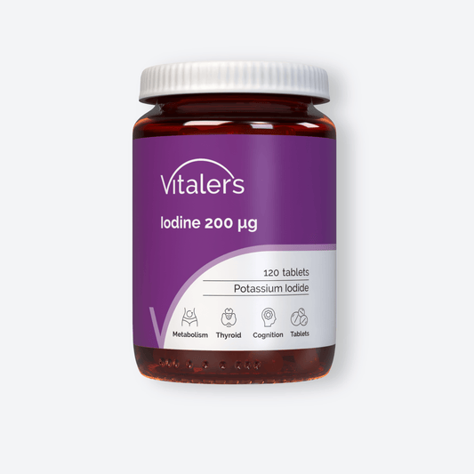 Vitaler's Minerały Jod 200 mcg - 120 tabletek