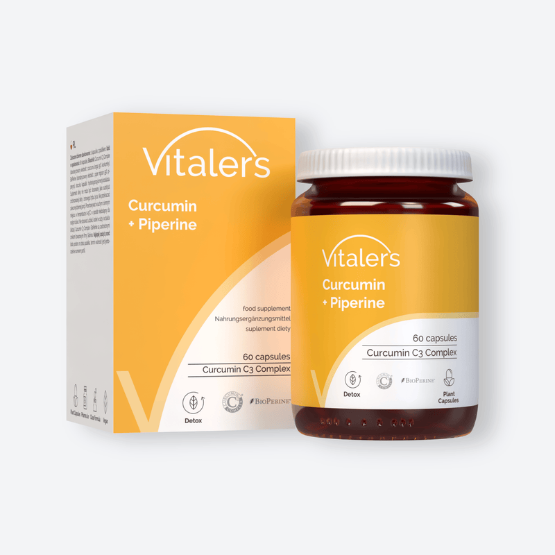 Curcumin + Piperine - 60 capsules