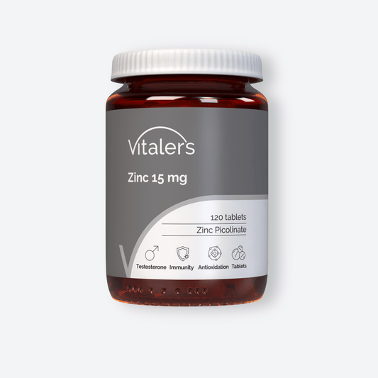 Vitaler's Minerały Pikolinian Cynku 15 mg - 120 tabletek