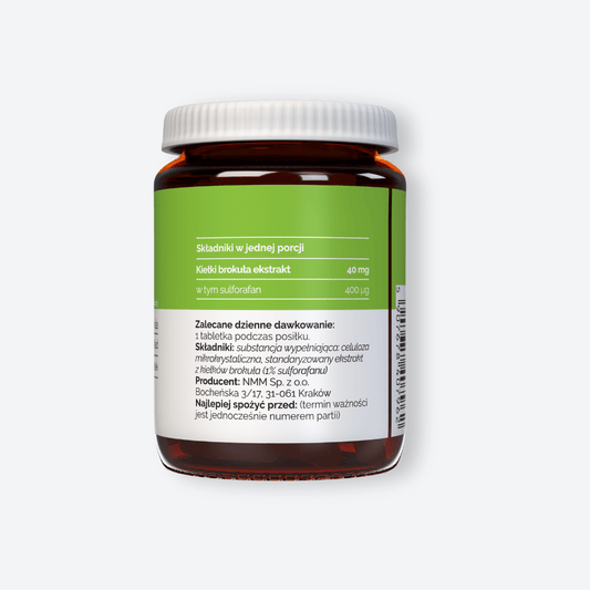 Vitaler's Ekstrakty Sulforafan 400 mcg - 120 tabletek