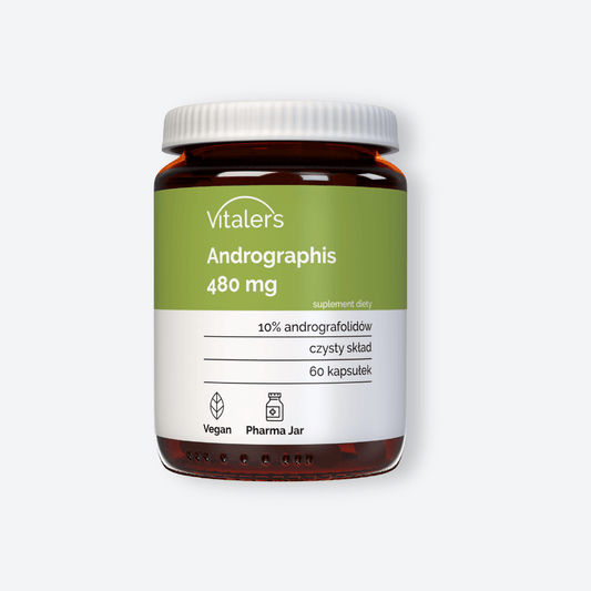 Vitaler's Ekstrakty Andrographis 480 mg - 60 kapsułek