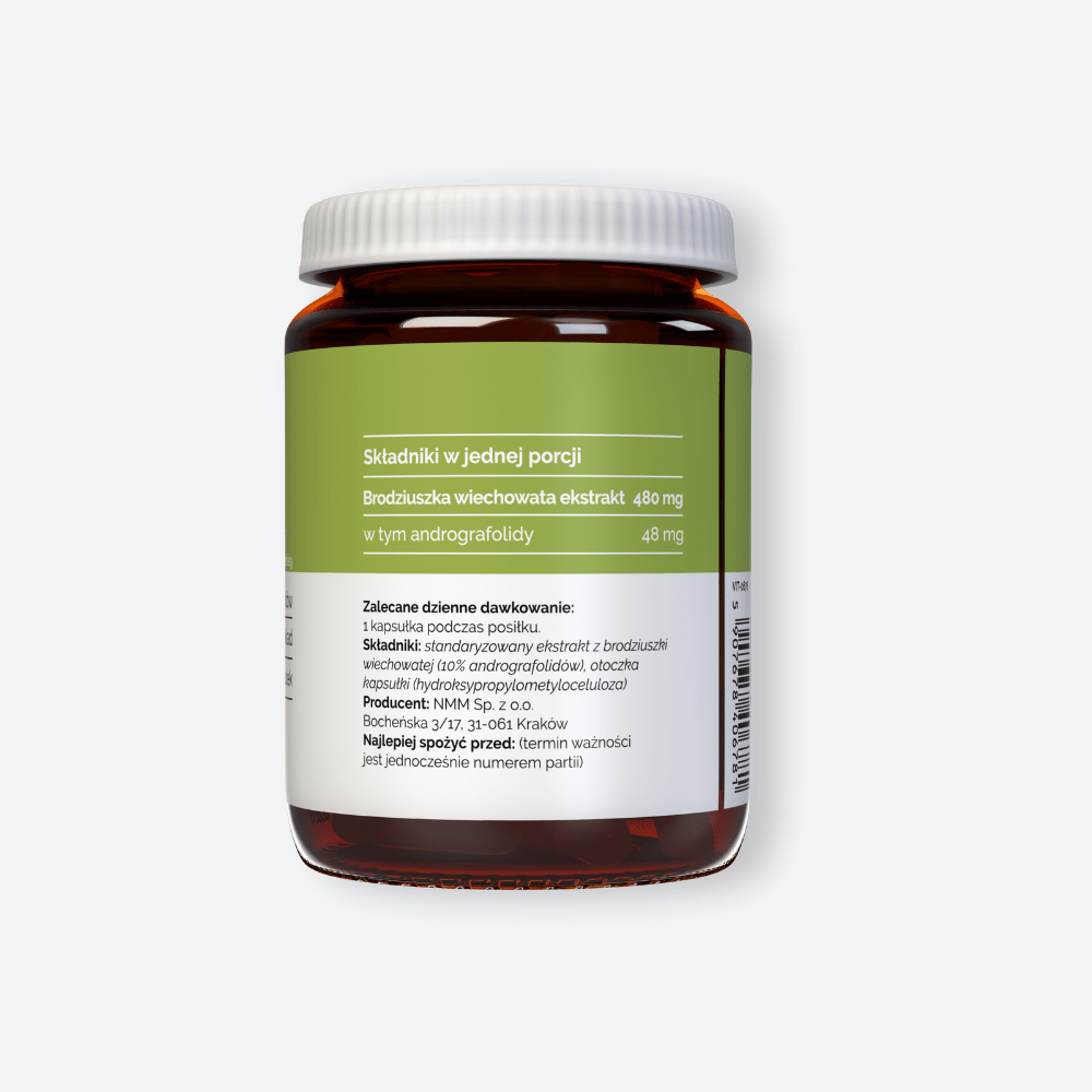 Vitaler's Ekstrakty Andrographis 480 mg - 60 kapsułek