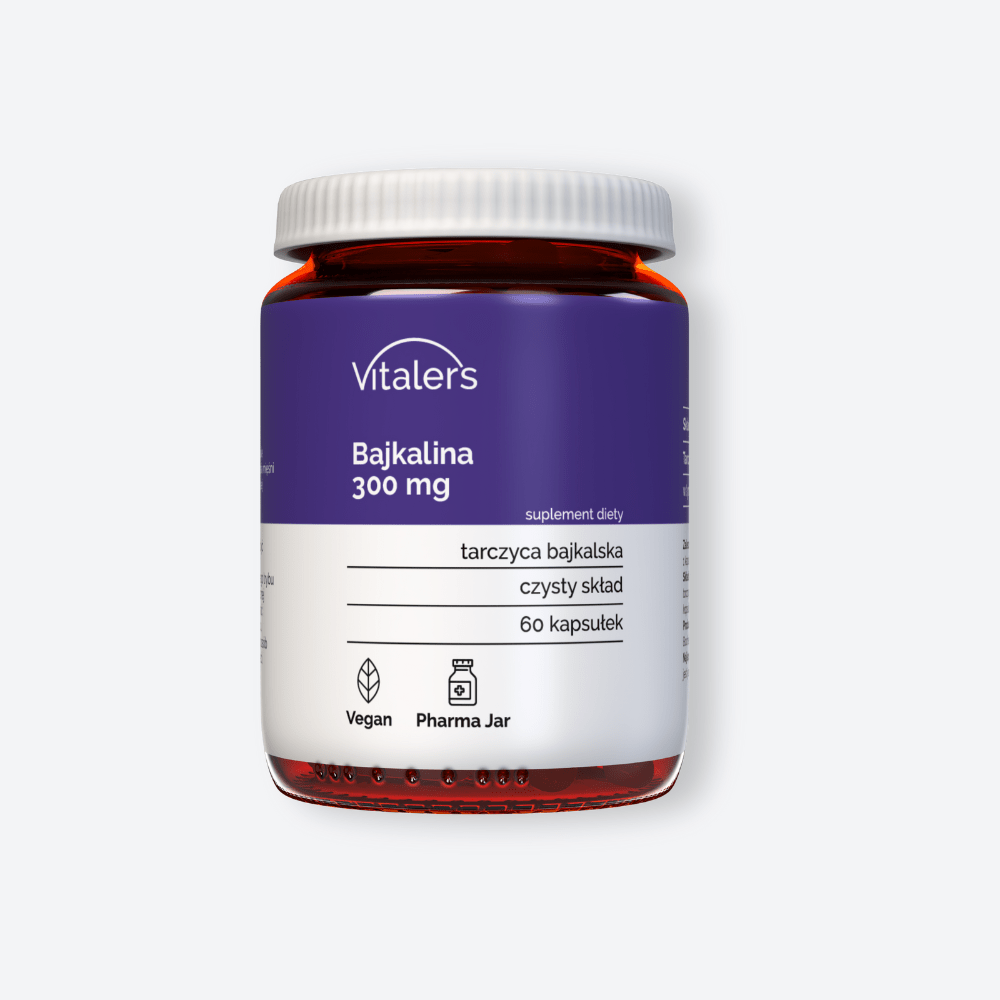 Vitaler's Ekstrakty Bajkalina 300 mg - 60 kapsułek