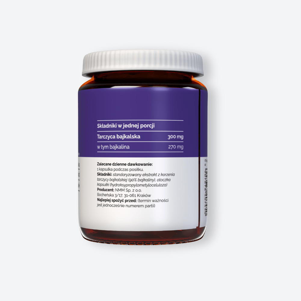 Vitaler's Ekstrakty Bajkalina 300 mg - 60 kapsułek