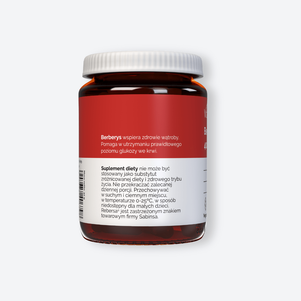 Vitaler's Ekstrakty Berberyna 400 mg - 60 kapsułek