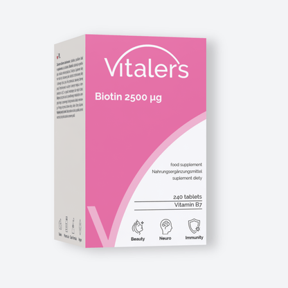 Vitaler's Witaminy Biotyna 2500 µg - 240 tabletek