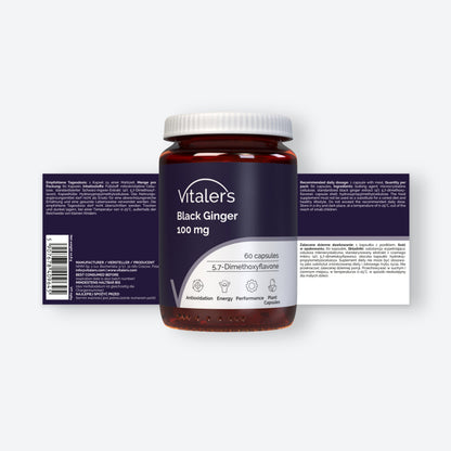 Vitaler's Ekstrakty Black Ginger 100 mg - 60 kapsułek