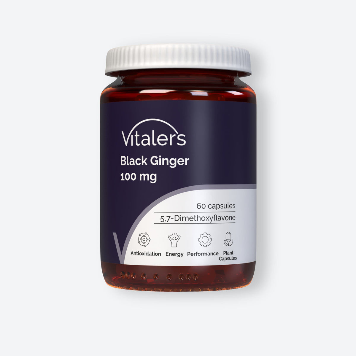 Vitaler's Ekstrakty Black Ginger 100 mg - 60 kapsułek