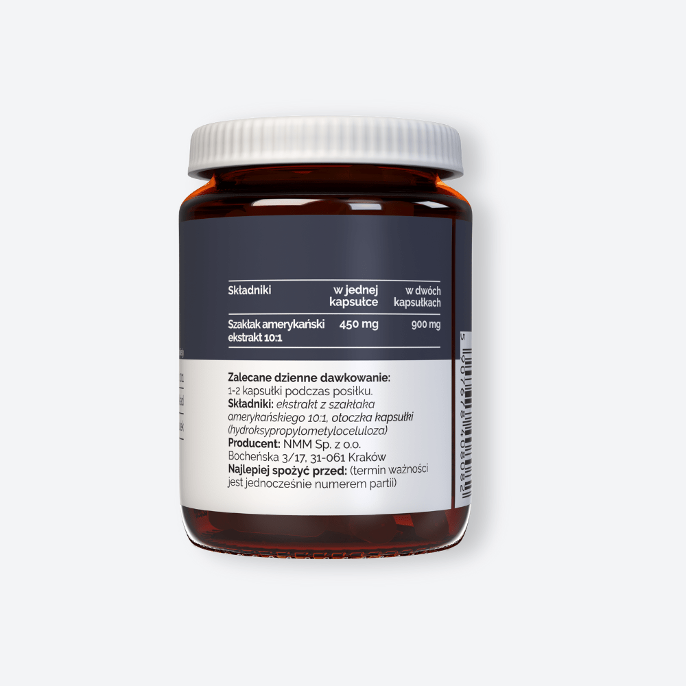 Vitaler's Ekstrakty Cascara Sagrada 450 mg - 60 kapsułek
