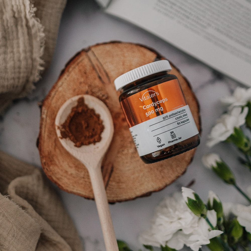 Vitaler's Ekstrakty Cordyceps 500 mg - 60 kapsułek