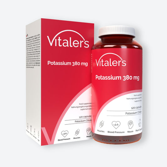 Vitaler's Minerały Cytrynian Potasu 380 mg - 120 kapsułek