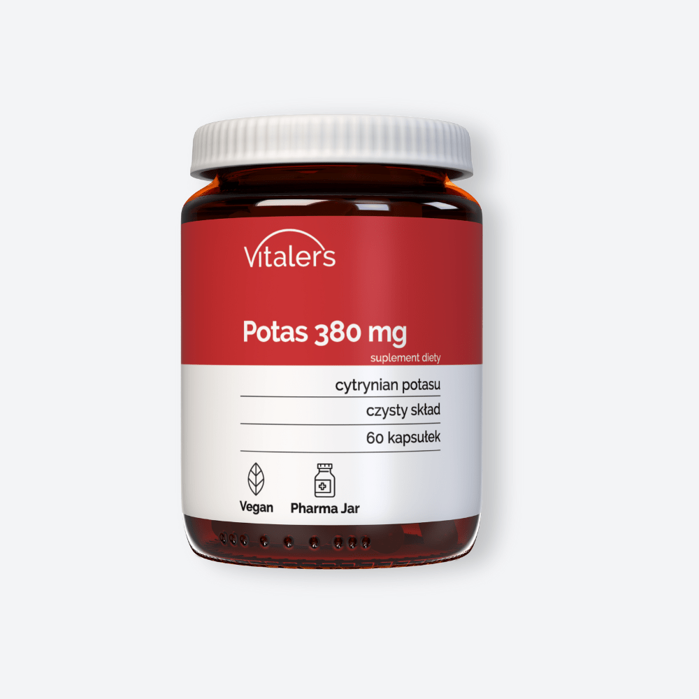 Vitaler's Minerały Cytrynian Potasu 380 mg - 60 kapsułek