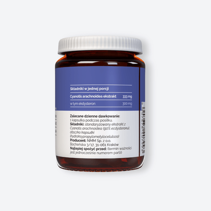 Vitaler's Ekstrakty Ecdysterone 300 mg - 60 kapsułek