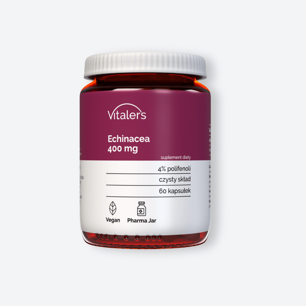 Vitaler's Ekstrakty Echinacea 400 mg - 60 kapsułek