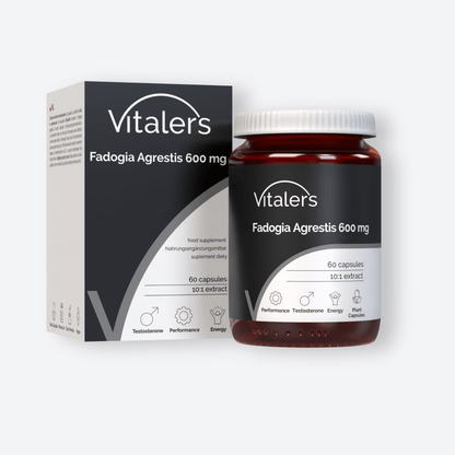Vitaler's Ekstrakty Fadogia agrestis 600 mg - 60 kapsułek