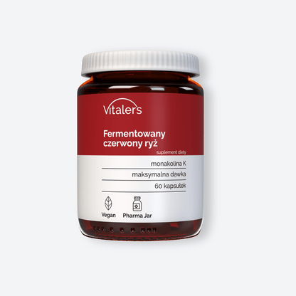 Vitaler's Ekstrakty Fermentowany Czerwony Ryż - 60 kapsułek