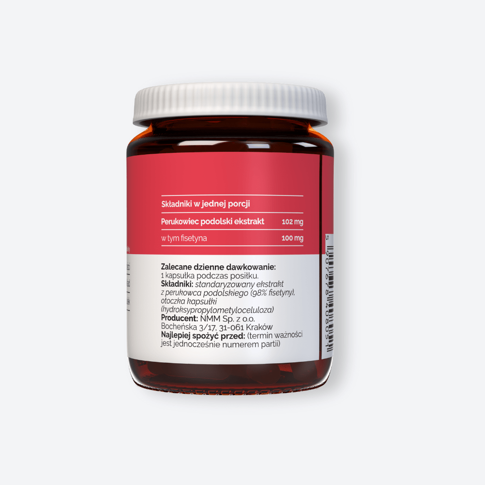 Vitaler's Antyoksydanty Fisetyna 100 mg - 30 kapsułek