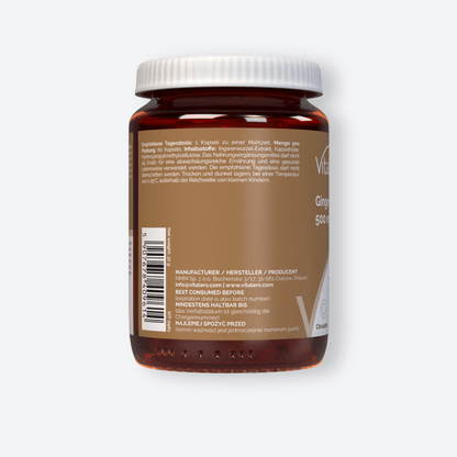 Vitaler's Ekstrakty Imbir lekarski 500 mg - 60 kapsułek