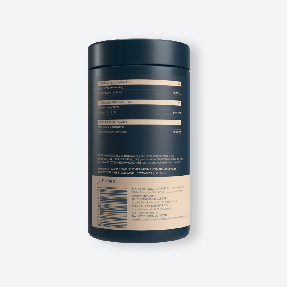Vitaler's Kolagen Kolagen rybi naturalny - 350 g