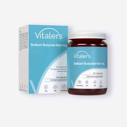 Vitaler's Probiotyki Maślan sodu 600 mg - 60 kapsułek