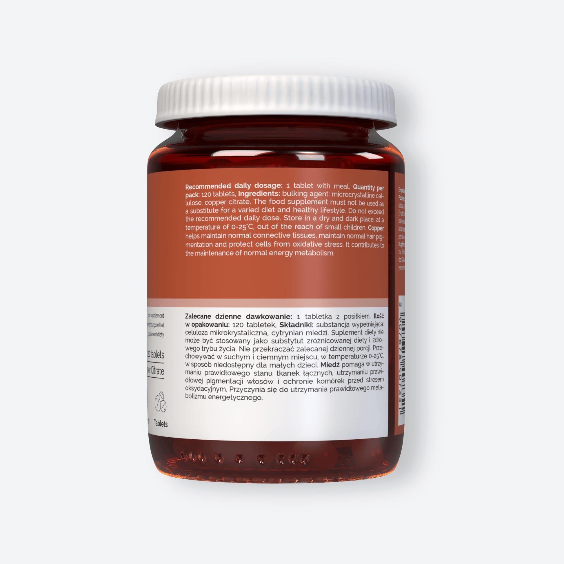 Vitaler's Minerały Miedź 2 mg - 120 tabletek