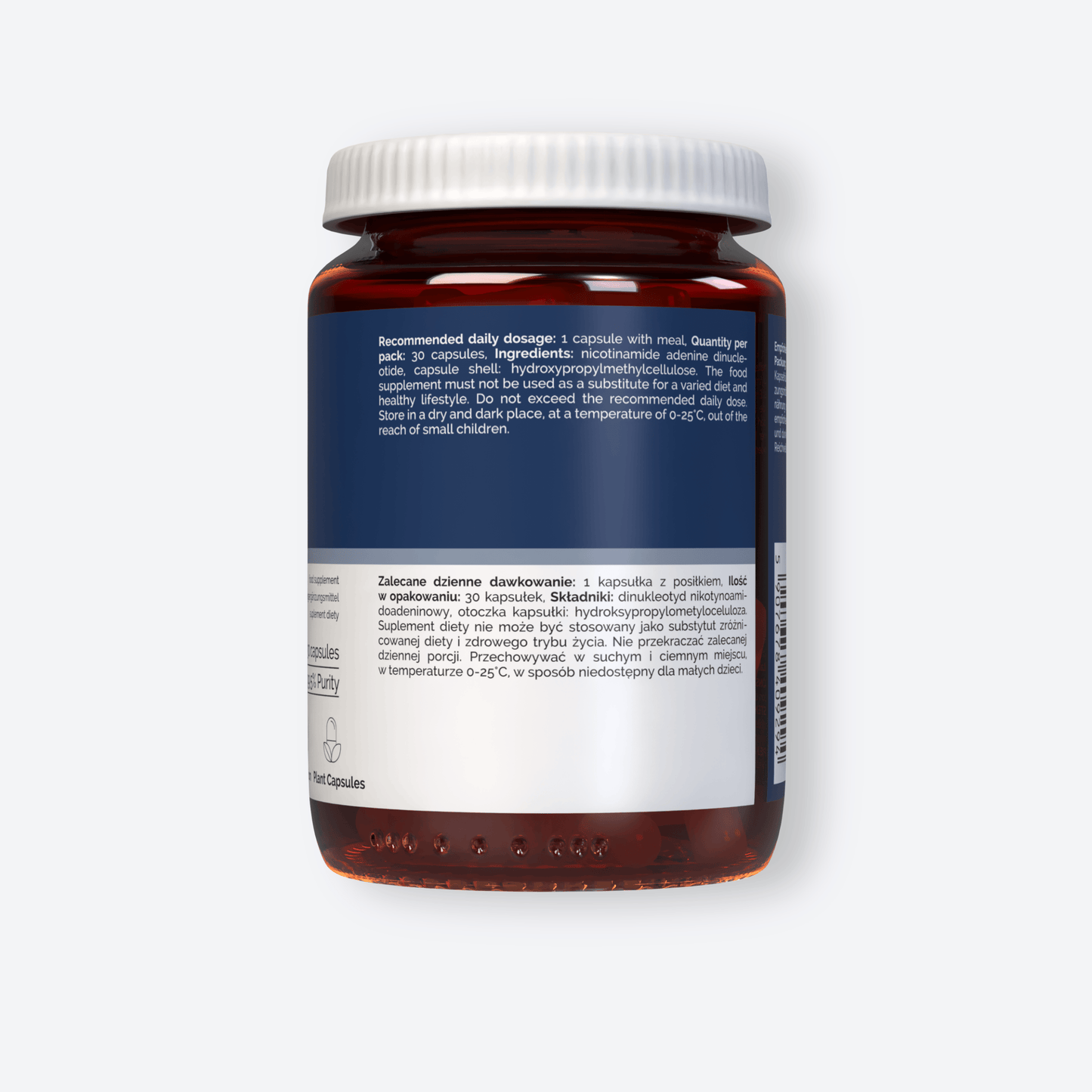 Vitaler's Antyoksydanty NAD+ 500 mg - 30 kapsułek