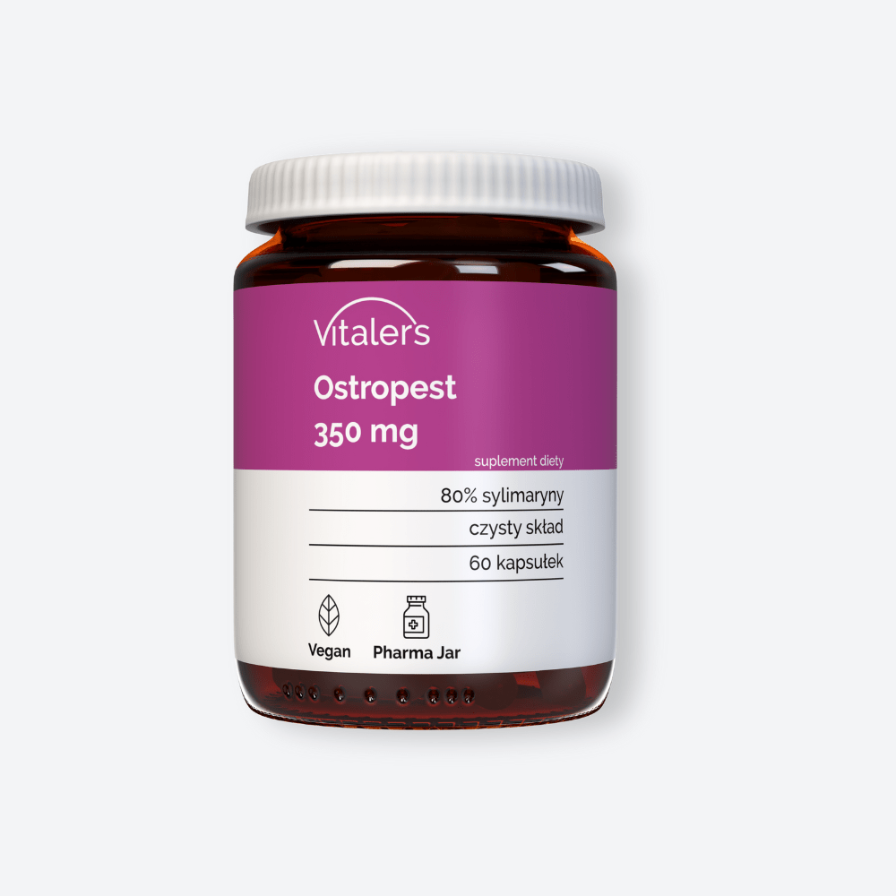 Vitaler's Ekstrakty Ostropest Plamisty 350 mg - 60 kapsułek