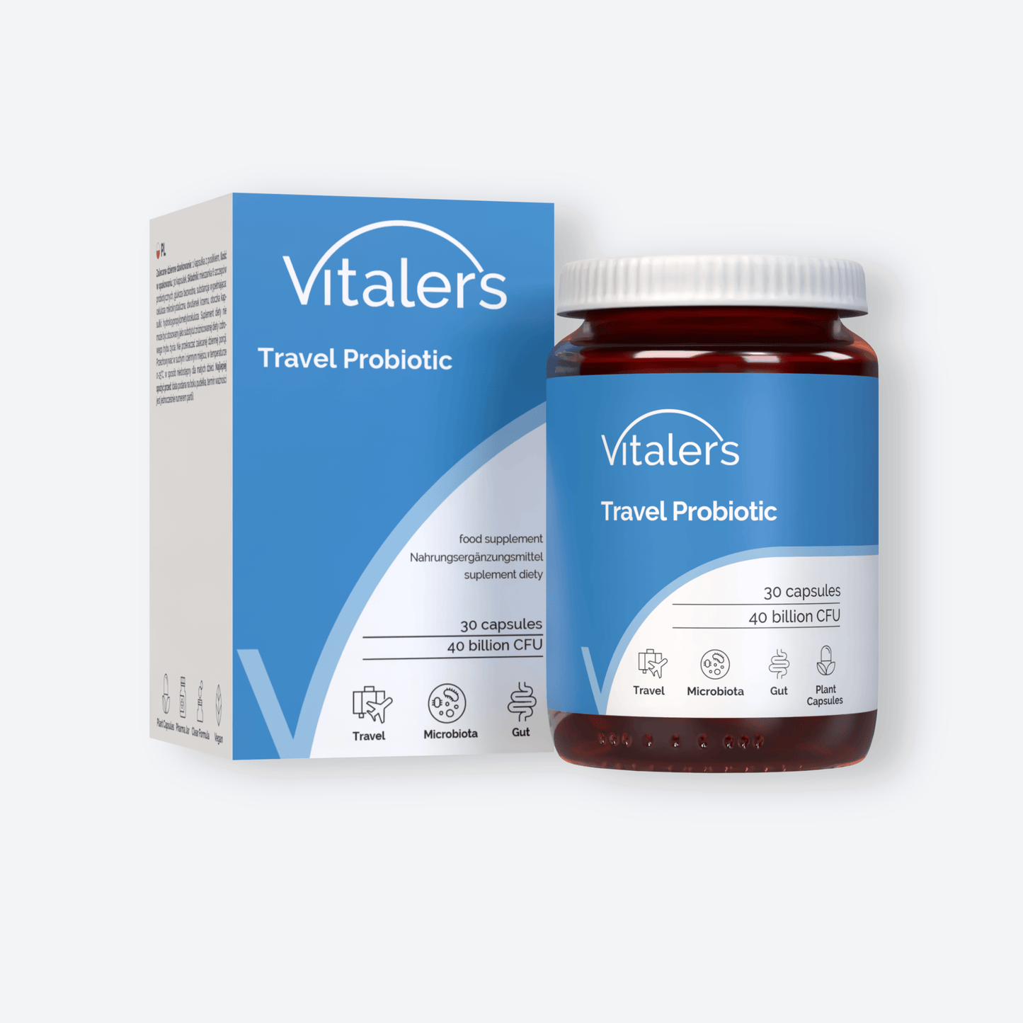Vitaler's Probiotyki Probiotyk dla podróżujących - 30 kapsułek