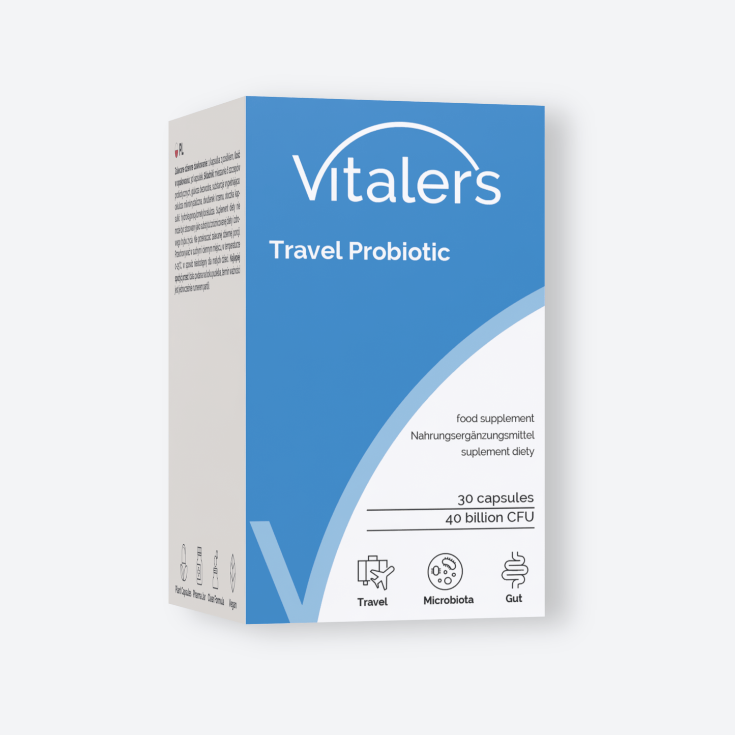 Vitaler's Probiotyki Probiotyk dla podróżujących - 30 kapsułek