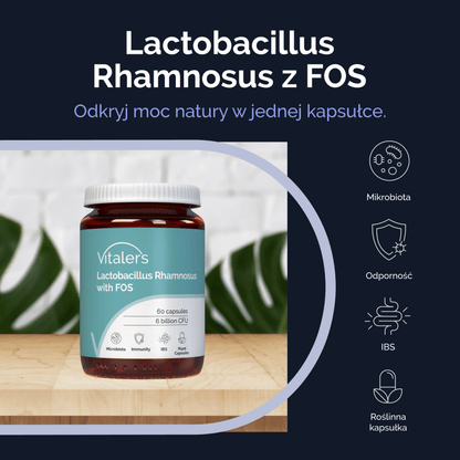 Vitaler's Probiotyki Probiotyk Lactobacillus Rhamnosus - 60 kapsułek