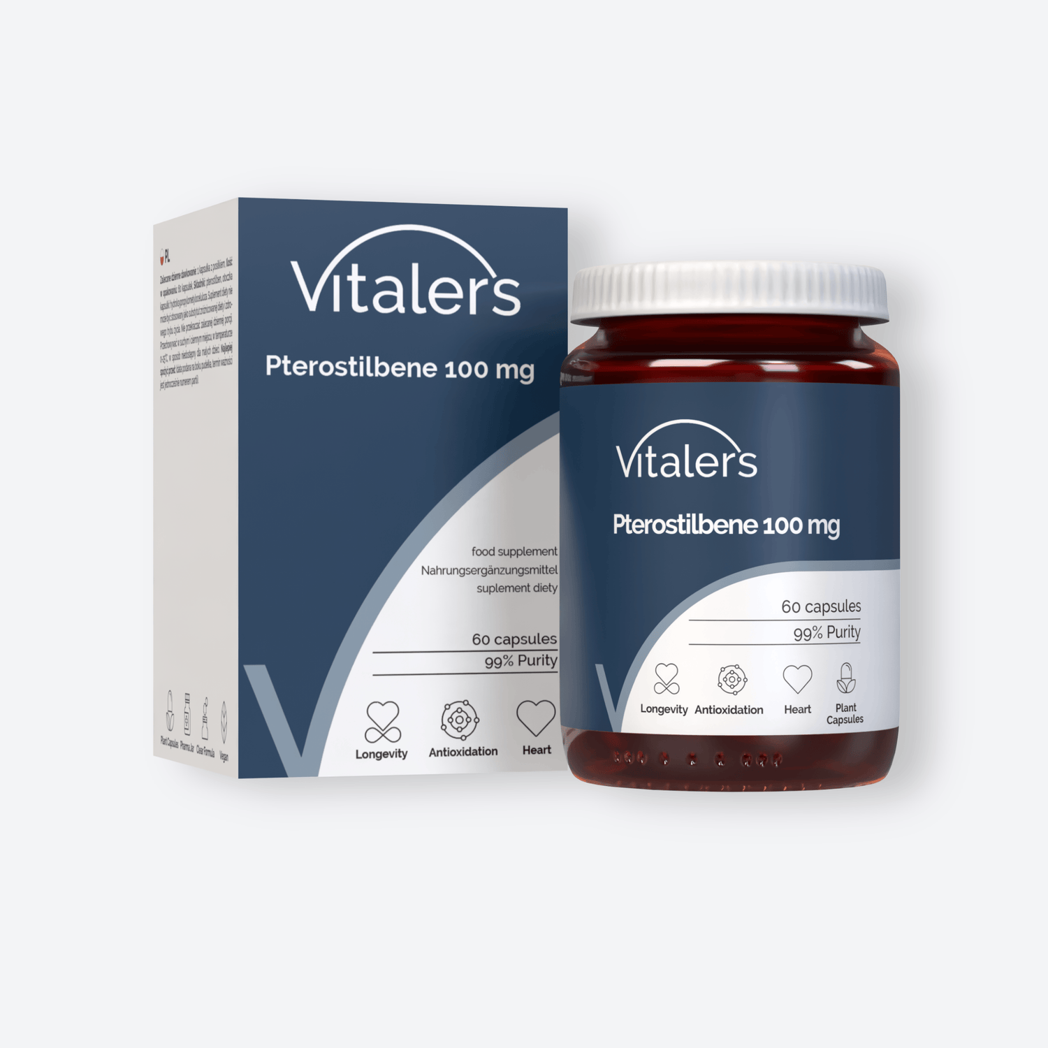 Vitaler's Pterostilbene Extracts 100 mg – 60 capsules