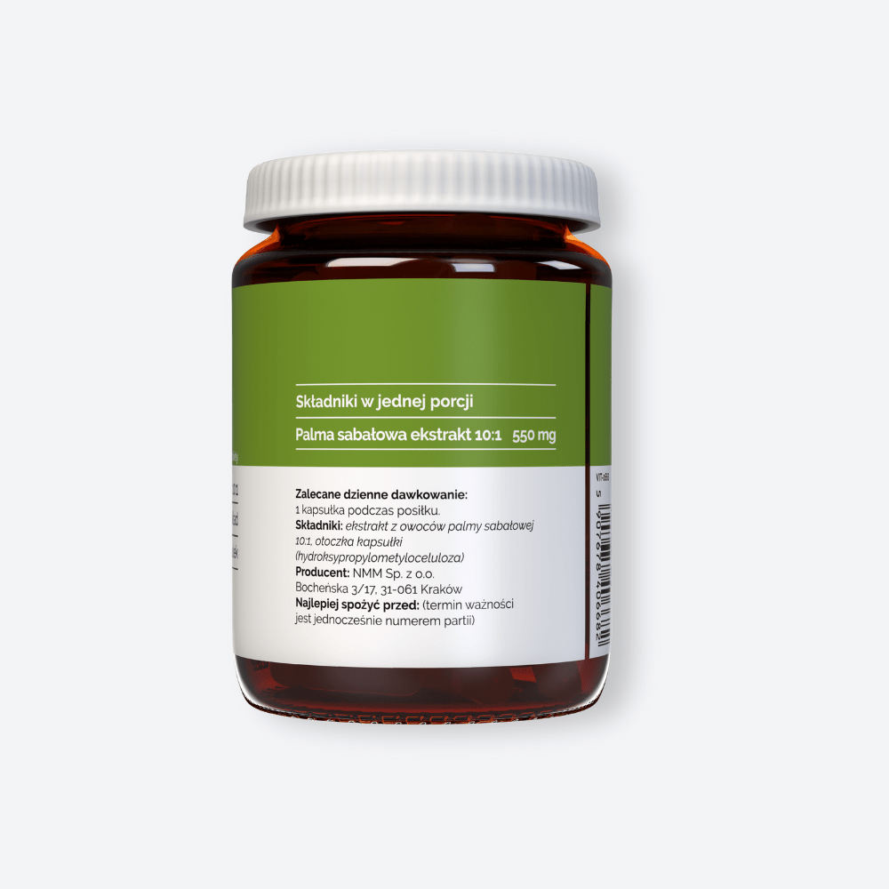 Vitaler's Ekstrakty Saw Palmetto 550 mg - 60 kapsułek