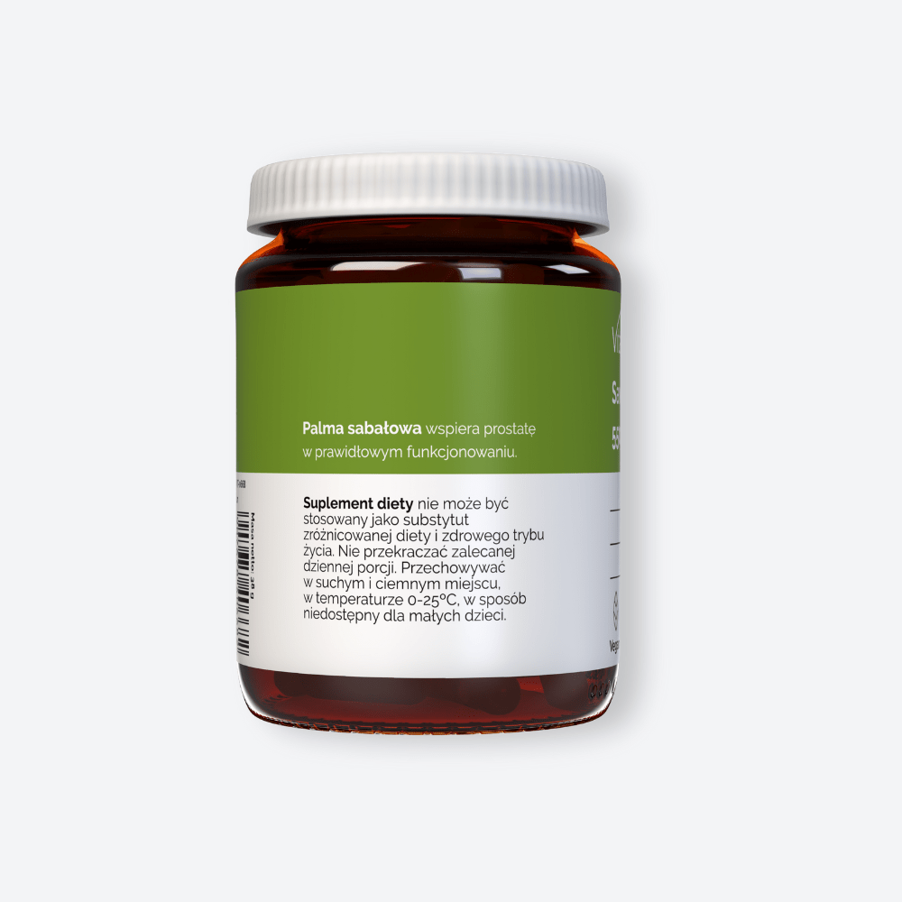 Vitaler's Ekstrakty Saw Palmetto 550 mg - 60 kapsułek