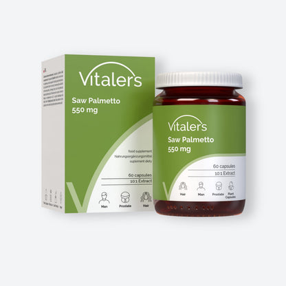 Vitaler's Ekstrakty Saw Palmetto 550 mg - 60 kapsułek