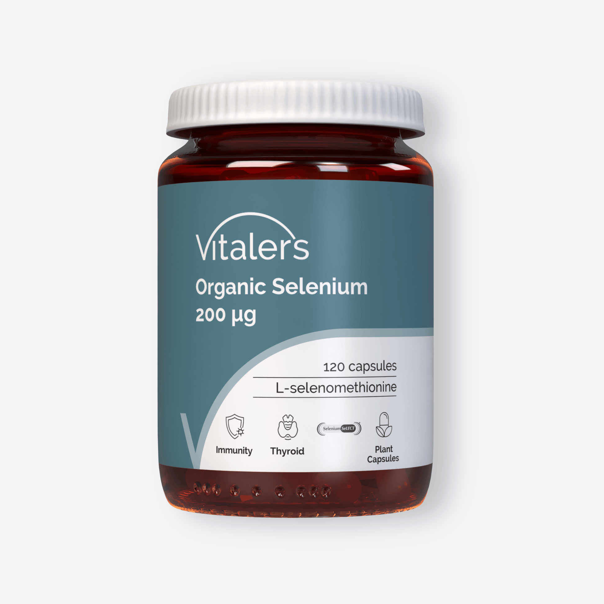 Vitaler's Minerały Selen Organiczny 200 mcg - 120 kapsułek