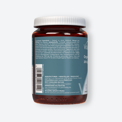 Vitaler's Minerały Selen Organiczny 200 mcg - 120 kapsułek