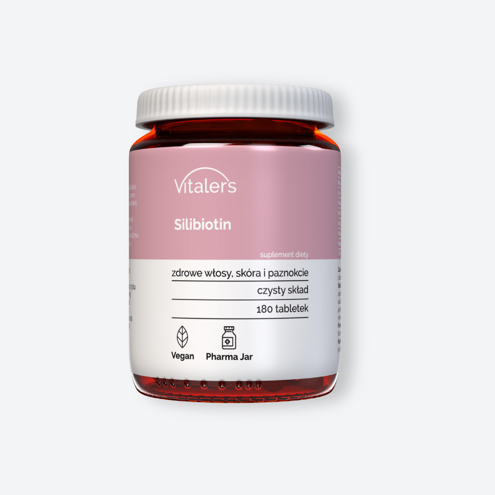 Vitaler's Specjalistyczne Silibiotin (Skóra, Włosy, Paznokcie) - 180 tabletek
