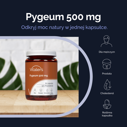Vitaler's Ekstrakty Śliwa Afrykańska 500 mg - 60 kapsułek