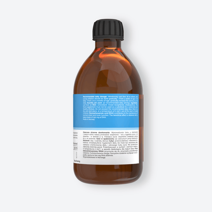 Vitaler's Omega Tran Norweski Junior Omega-3 1200 mg dla dzieci - 250 ml