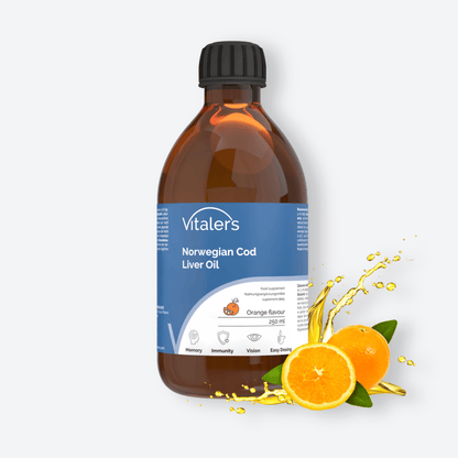 Vitaler's Omega Tran Norweski Omega-3 1200 mg - 250 ml