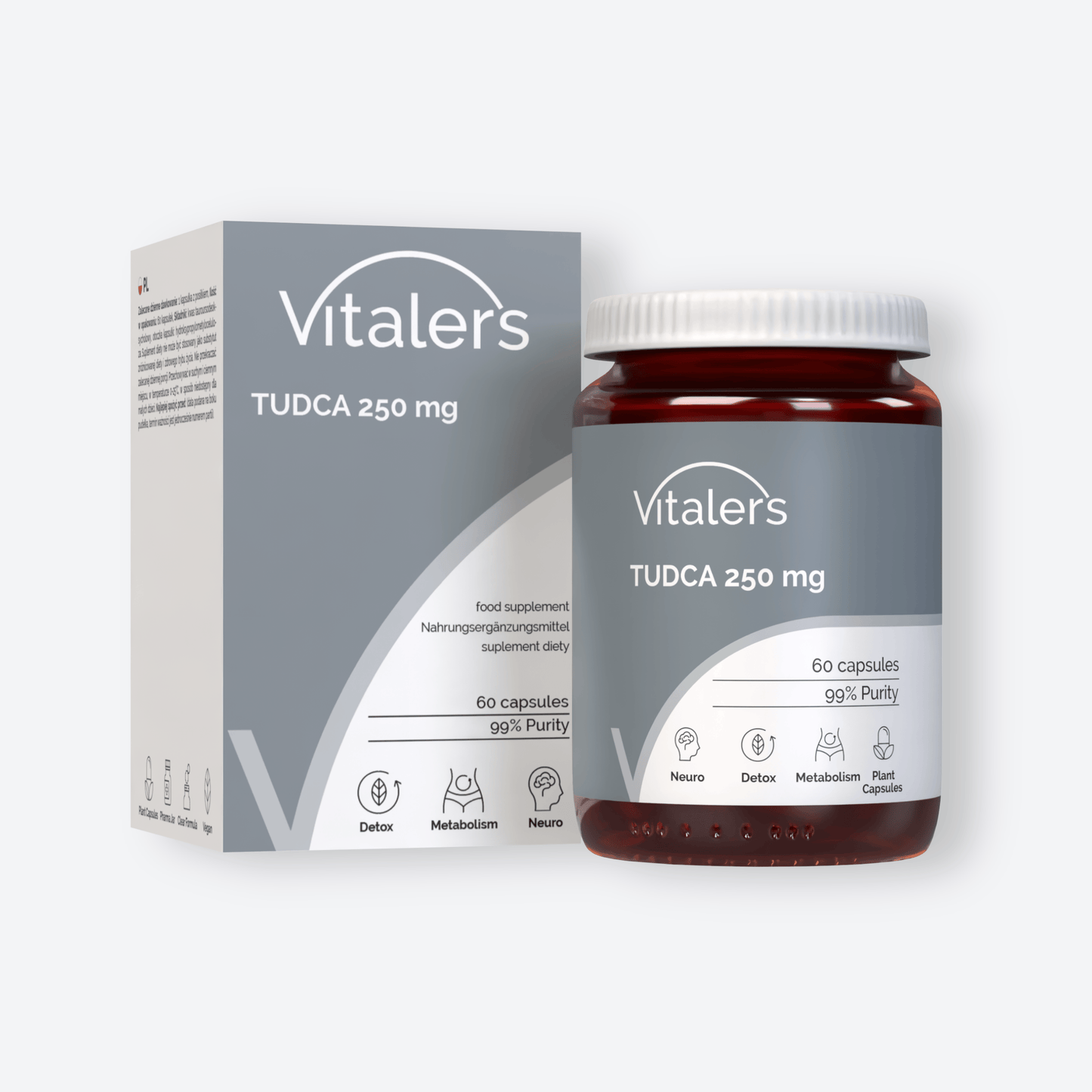 Vitaler's Ekstrakty TUDCA 250 mg - 60 kapsułek