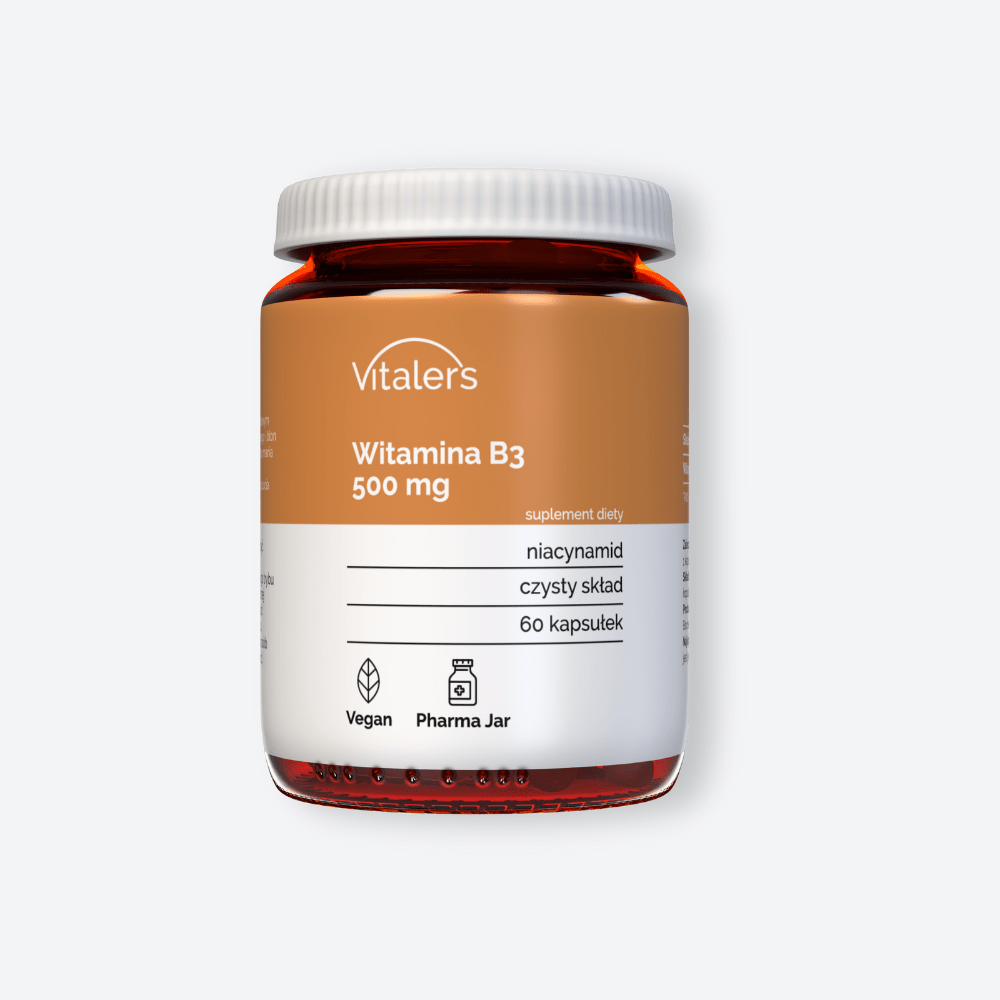 Vitaler's Witaminy Witamina B3 500 mg - 60 kapsułek