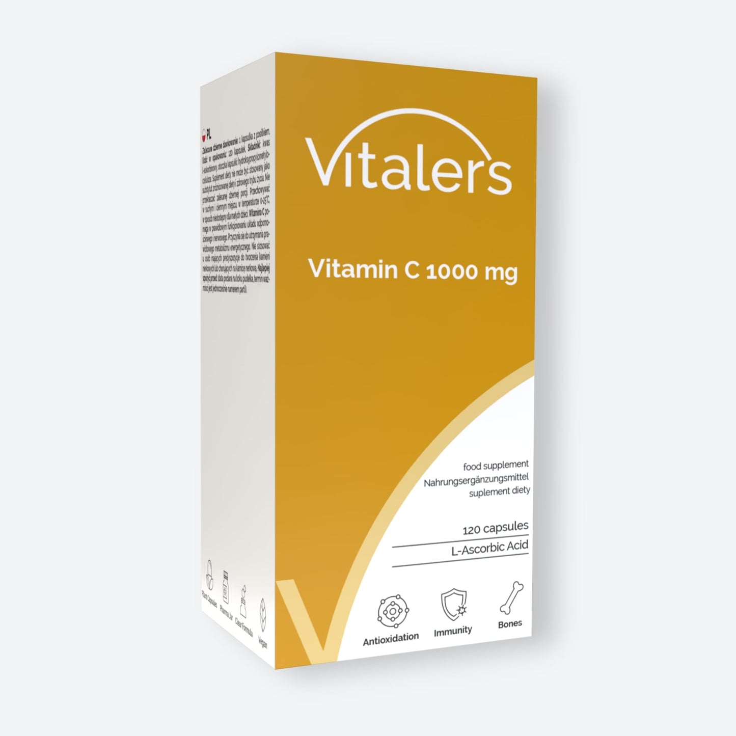 Vitaler's Witaminy Witamina C 1000 mg - 120 kapsułek