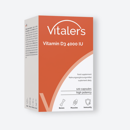Vitaler's Witaminy Witamina D3 4000 IU - 120 kapsułek